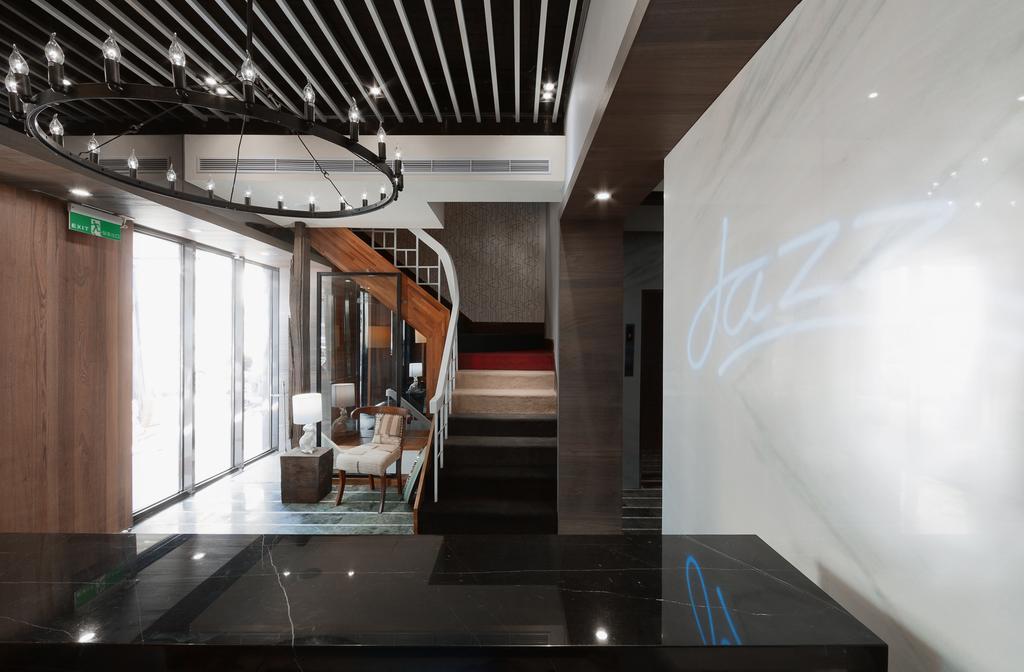 Herb Art Hotel Цзілун Номер фото